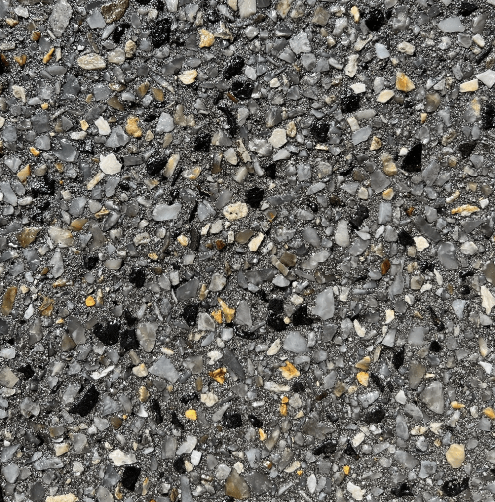 Iluka Black Exposed Aggregate Concrete